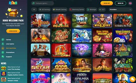 All games at Roku Casino.